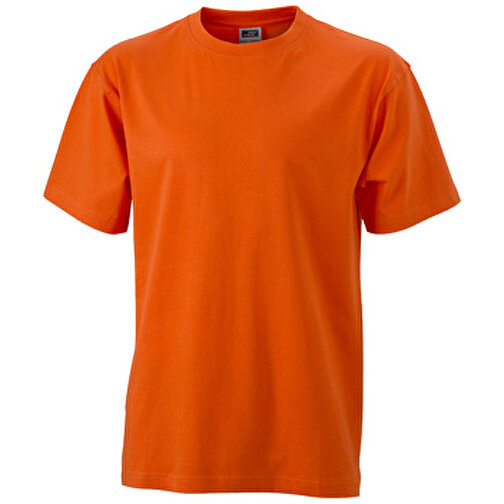 Round-T Heavy (180g/m²) , James Nicholson, dark-orange, 100% Baumwolle, gekämmt, ringgesponnen, M, , Bild 1
