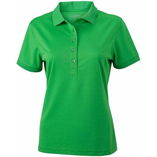 Ladies’ Active Polo , James Nicholson, grün, 100% Polyester, M, , Bild 1