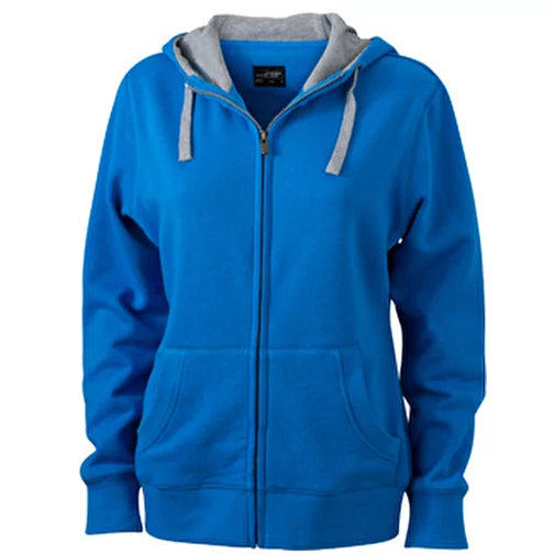 Sweat-shirt à capuche contrasté femme, Image 1