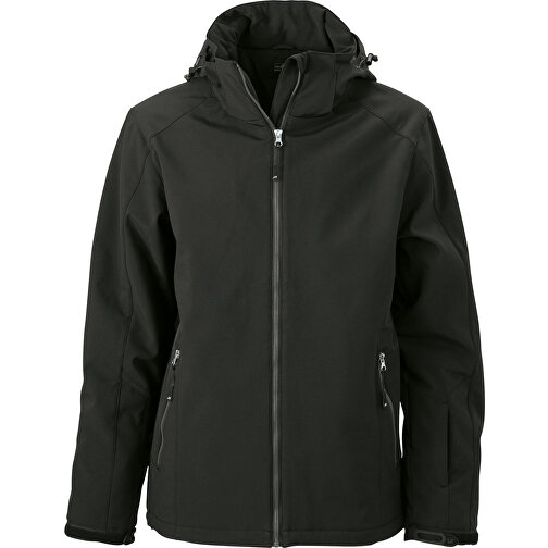 Men’s Wintersport Jacket , James Nicholson, schwarz, 100% Polyester, 3XL, , Bild 1