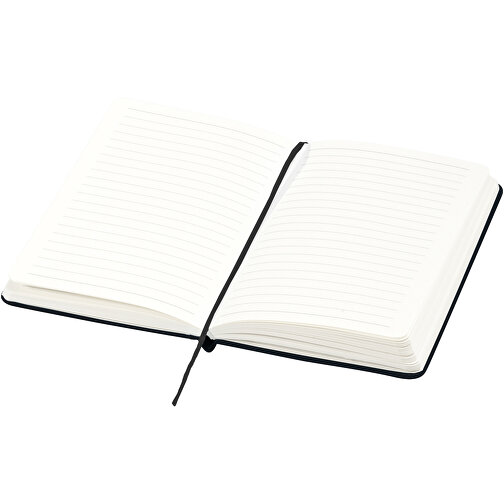 Executive A4 Hard Cover Notizbuch , schwarz, Karton, Lederimitat Papier, 29,80cm x 1,50cm x 20,90cm (Länge x Höhe x Breite), Bild 6