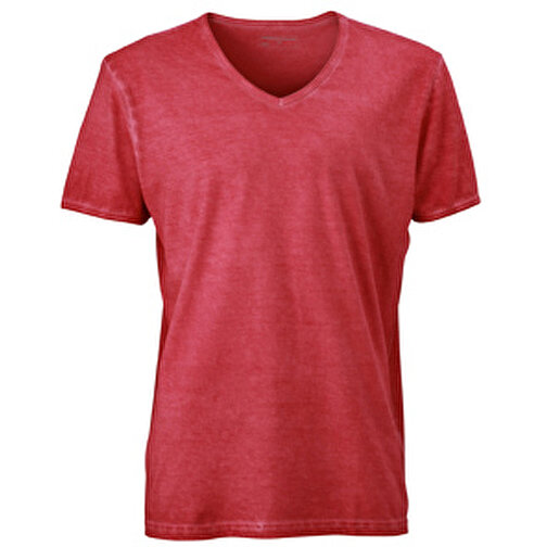 Men’s Gipsy T-Shirt , James Nicholson, rot, 100% Baumwolle, L, , Bild 1