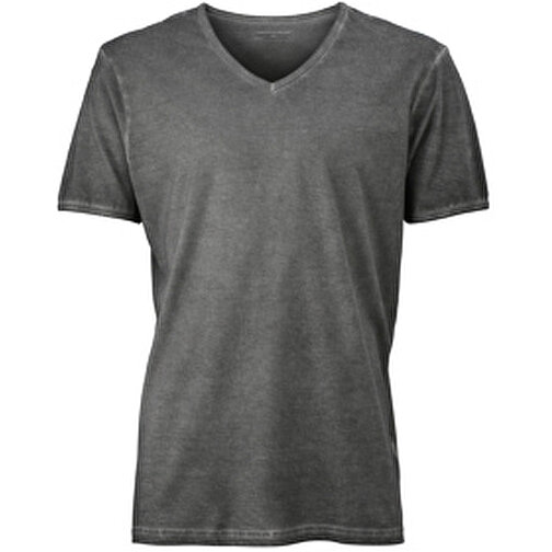 Men’s Gipsy T-Shirt , James Nicholson, graphite, 100% Baumwolle, S, , Bild 1