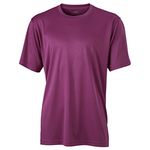 Men’s Active - T , James Nicholson, lila, 100% Polyester, L, , Bild 1