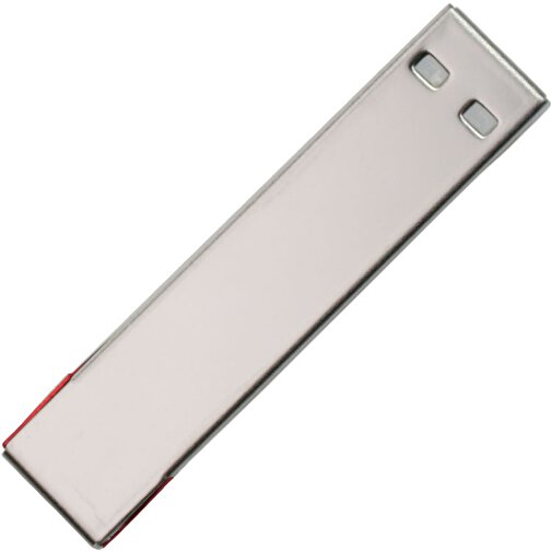 USB-Stick PAPER CLIP 32 GB , Promo Effects MB , rot MB , 32 GB , Aluminium MB , 3 - 10 MB/s MB , 5,50cm x 1,25cm (Länge x Breite), Bild 2