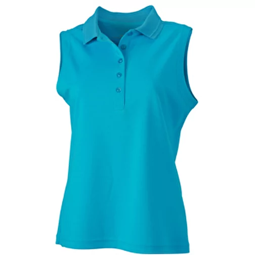 Polo sans manches micro polyester femme, Image 1
