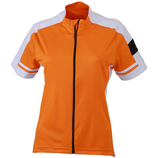 Ladies’ Bike-T Full Zip , James Nicholson, orange, 100% Polyester, XXL, , Bild 1