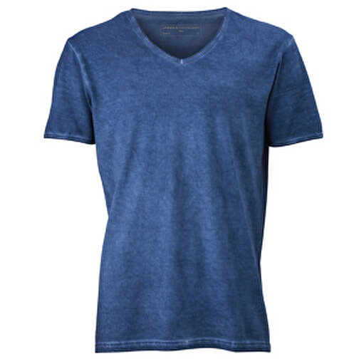 Men’s Gipsy T-Shirt , James Nicholson, denim, 100% Baumwolle, L, , Bild 1