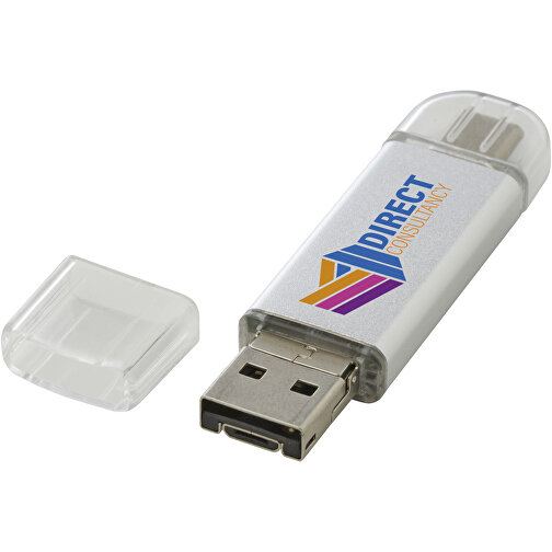 Chiavetta USB Tipo-C OTG in alluminio, Immagine 2