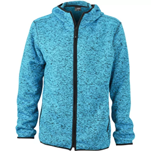 Veste à capuche en tricot polaire homme, Image 1
