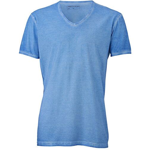 Men’s Gipsy T-Shirt , James Nicholson, horizon-blau, 100% Baumwolle, M, , Bild 1