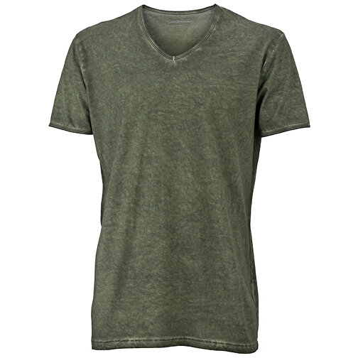 Men’s Gipsy T-Shirt , James Nicholson, dusty-olive, 100% Baumwolle, M, , Bild 1