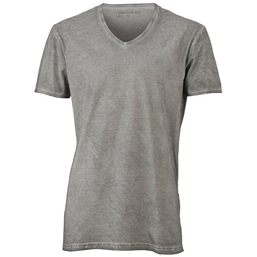 Men’s Gipsy T-Shirt , James Nicholson, grau, 100% Baumwolle, XL, , Bild 1