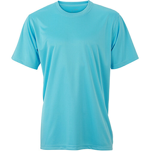 Men’s Active - T , James Nicholson, pacific, 100% Polyester, L, , Bild 1