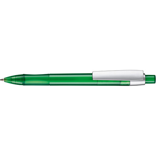 Kugelschreiber Cetus Transparent , Ritter-Pen, limonen-grün, ABS-Kunststoff, 14,20cm (Länge), Bild 3