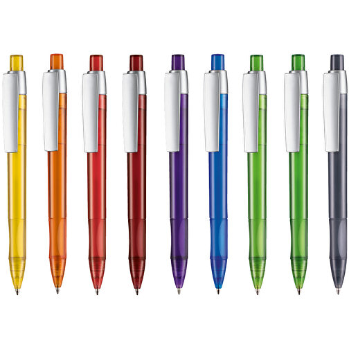 Kugelschreiber Cetus Transparent , Ritter-Pen, gras-grün, ABS-Kunststoff, 14,20cm (Länge), Bild 4