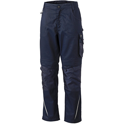 Workwear Pants , James Nicholson, navy/navy, 100% Polyamid CORDURA ®, 25, , Bild 1