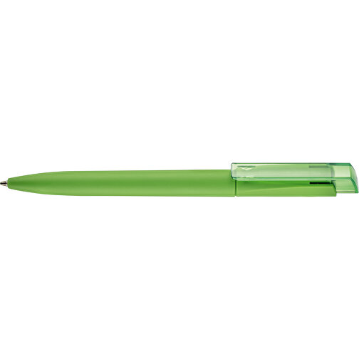 Kugelschreiber Fresh Soft ST , Ritter-Pen, apfel-grün/gras-grün, ABS-Kunststoff, 14,40cm (Länge), Bild 3