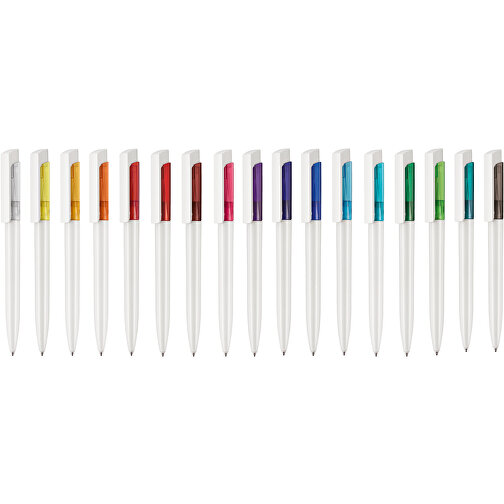 Kugelschreiber BIO-FRESH , Ritter-Pen, kirsch-rot, Cellulose-Kunststoff ABS, 14,40cm (Länge), Bild 4