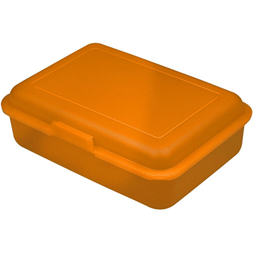 Vorratsdose 'School-Box' Mittel , trend-orange PP, Kunststoff, 16,00cm x 5,00cm x 11,60cm (Länge x Höhe x Breite), Bild 1