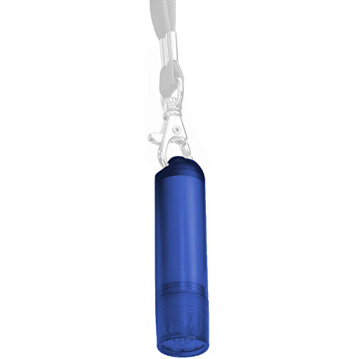 VitaLip® 'Premium' Freestyle (ohne Lanyard) , dunkelblau gefrostet, PS, 6,30cm (Höhe), Bild 1