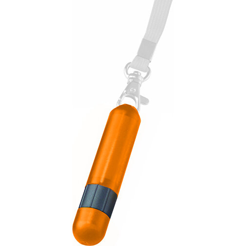VitaLip® 'Double-Care' Freestyle (ohne Lanyard) , orange gefrostet, PS, , Bild 1
