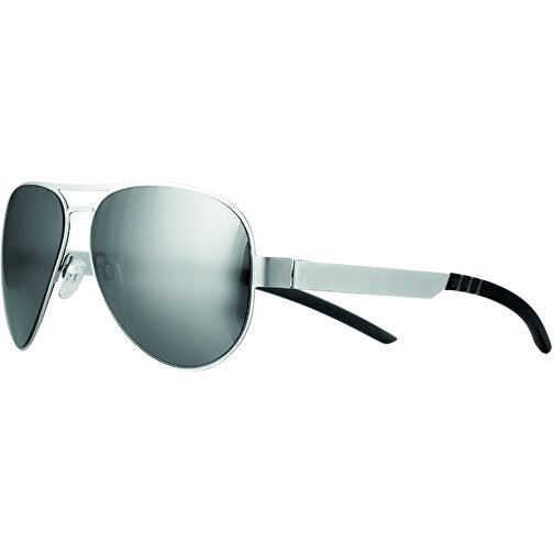 Sonnenbrille LS-860 , silber, Metall, 16,80cm x 5,20cm x 13,90cm (Länge x Höhe x Breite), Bild 3