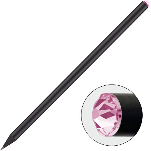 matita nera con cristallo Swarovski originale, Immagine 1