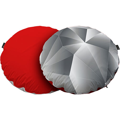 Sitzsack Bow Lounger, Inkl. Einseitigem Digitaldruck , rot, 40% Repreve® / 60% Polyester, 30,00cm (Höhe), Bild 1
