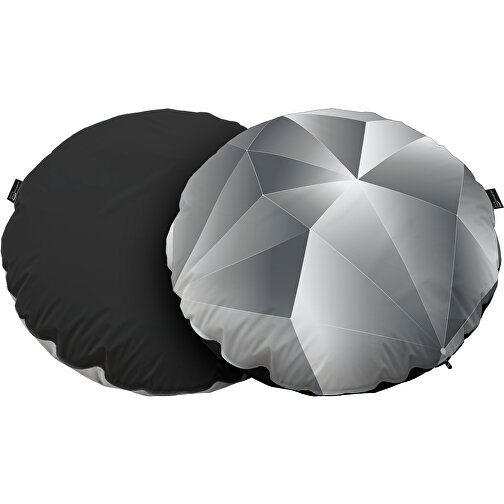 Sitzsack Bow Lounger, Inkl. Einseitigem Digitaldruck , schwarz, 40% Repreve® / 60% Polyester, 30,00cm (Höhe), Bild 1