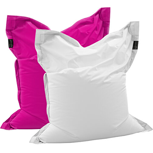 Sitzsack Lounger, Inkl. Einseitigem Digitaldruck , pink, 40% Repreve® / 60% Polyester, 180,00cm x 30,00cm x 140,00cm (Länge x Höhe x Breite), Bild 2
