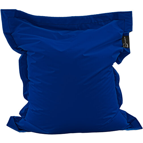 Sitzsack Mini Lounger, Inkl. Einseitigem Digitaldruck , blau, 40% Repreve® / 60% Polyester, 130,00cm x 20,00cm x 100,00cm (Länge x Höhe x Breite), Bild 3