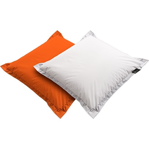 Sitzsack Quad Lounger, Inkl. Einseitigem Digitaldruck , orange, 40% Repreve® / 60% Polyester, 140,00cm x 30,00cm x 140,00cm (Länge x Höhe x Breite), Bild 2