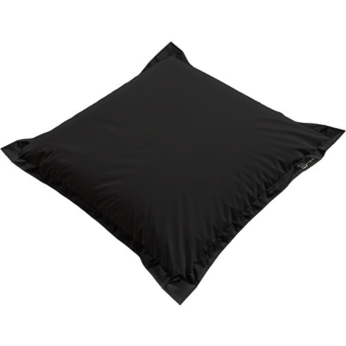 Sitzsack Quad Lounger, Inkl. Einseitigem Digitaldruck , schwarz, 40% Repreve® / 60% Polyester, 140,00cm x 30,00cm x 140,00cm (Länge x Höhe x Breite), Bild 3