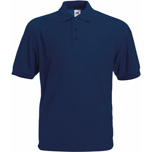 65/35 Polo , Fruit of the Loom, navy, 35 % Baumwolle / 65 % Polyester, 2XL, , Bild 1