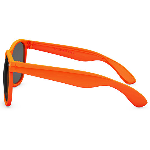 SunShine Glänzend - UV 400 , Promo Effects, orange glänzend, Rahmen aus Polycarbonat und Glass aus AC, 14,50cm x 4,80cm x 15,00cm (Länge x Höhe x Breite), Bild 3