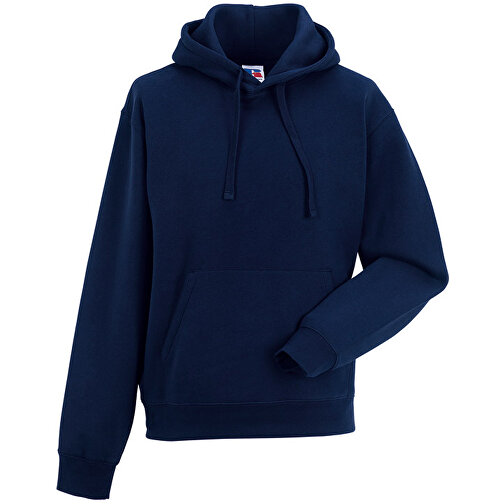 Authentic Hooded Sweat , Russell, navy blau, 80 % Baumwolle, 20 % Polyester, L, , Bild 1
