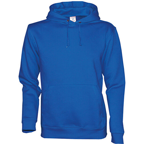 Hooded Sweatshirt , B&C, royal, 80 % Baumwolle / 20 % Polyester, XXS, , Bild 1