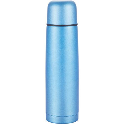 Isolierflasche Mono, Blau , blau, Edelstahl, 24,50cm (Höhe), Bild 1