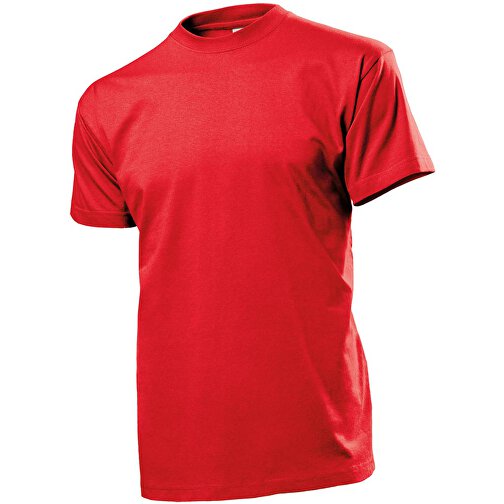 Comfort T-Shirt , Stedman, scarlet rot, 85 % Baumwolle / 15 % Viskose, 2XL, , Bild 1