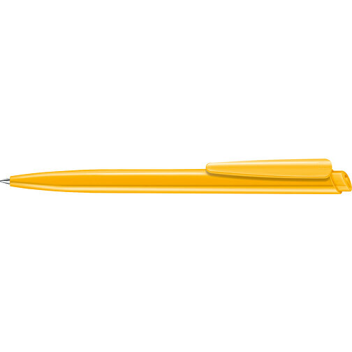 Senator® Dart Polished Druckkugelschreiber , Senator, gelb, Kunststoff, 14,00cm x 143,00cm x 10,00cm (Länge x Höhe x Breite), Bild 3
