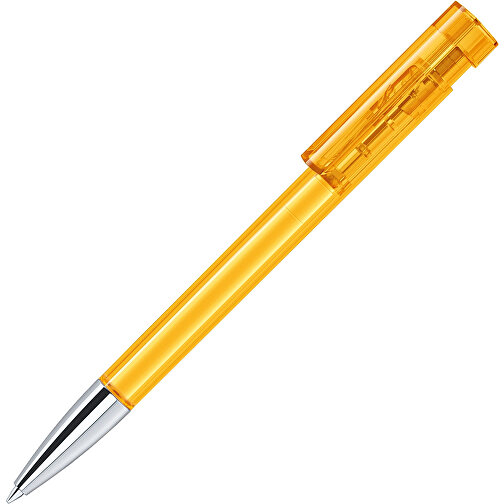 Senator® Liberty Clear MTT Druckkugelschreiber , Senator, gelb, Kunststoff, 14,50cm x 1,10cm x 1,50cm (Länge x Höhe x Breite), Bild 2
