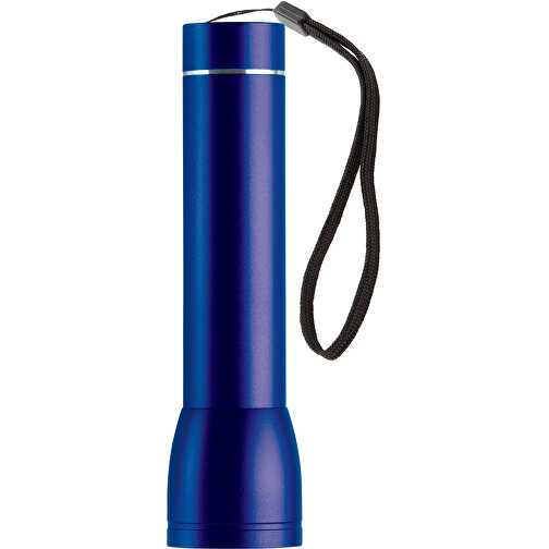 Taschenlampe Mit Powerbank 2200mAh , dunkelblau, Aluminium, 11,50cm (Länge), Bild 1