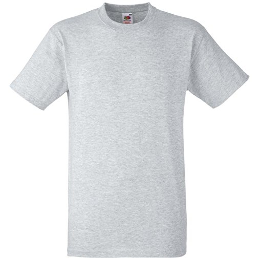 Heavy Cotton T-Shirt , Fruit of the Loom, grau meliert, 97 % Baumwolle / 3 % Polyester, XL, , Bild 1