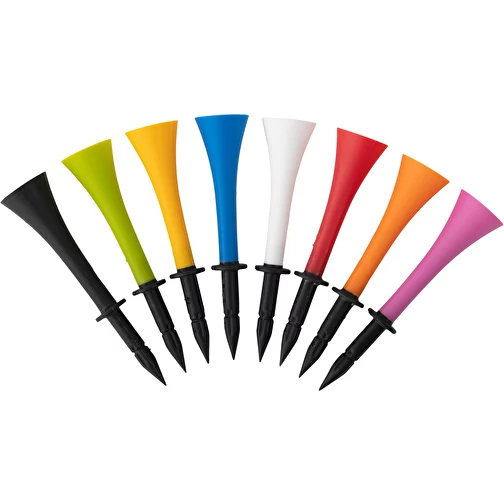 Tee Long Life 38 mm couleurs assorties, impression 1c incluse, Image 1