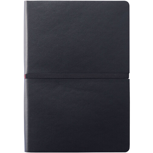 Deluxe Softcover A5 Notizbuch, Schwarz , schwarz, Papier, 21,40cm x 1,30cm (Länge x Höhe), Bild 4