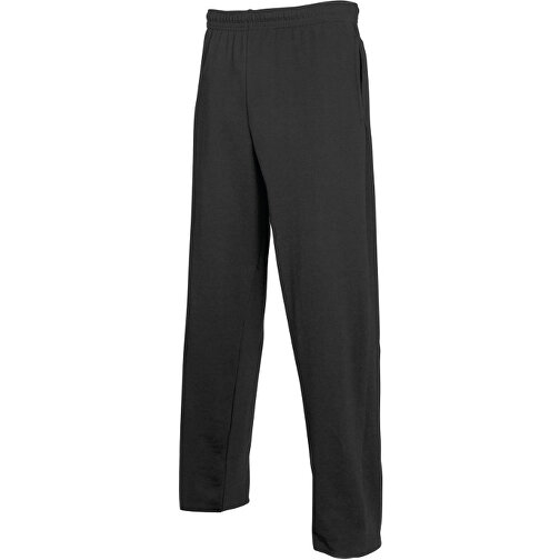 Lightweight Jog Pants , Fruit of the Loom, schwarz, 80 % Baumwolle, 20 % Polyester, XL, , Bild 1