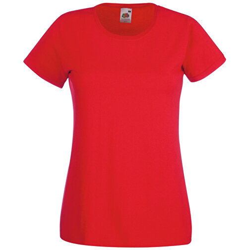 New Lady-Fit Valueweight T , Fruit of the Loom, rot, 100 % Baumwolle, M, , Bild 1