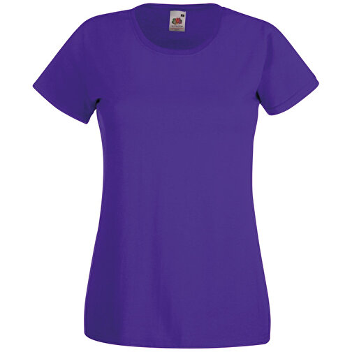 New Lady-Fit Valueweight T , Fruit of the Loom, violett, 100 % Baumwolle, M, , Bild 1