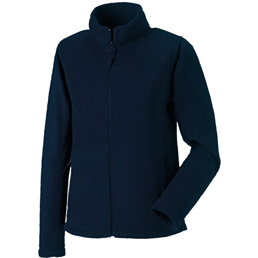 Outdoor Fleece Mit D. Reißverschluss , Russell, navy blau, 100 % Polyester, 2XL, , Bild 1